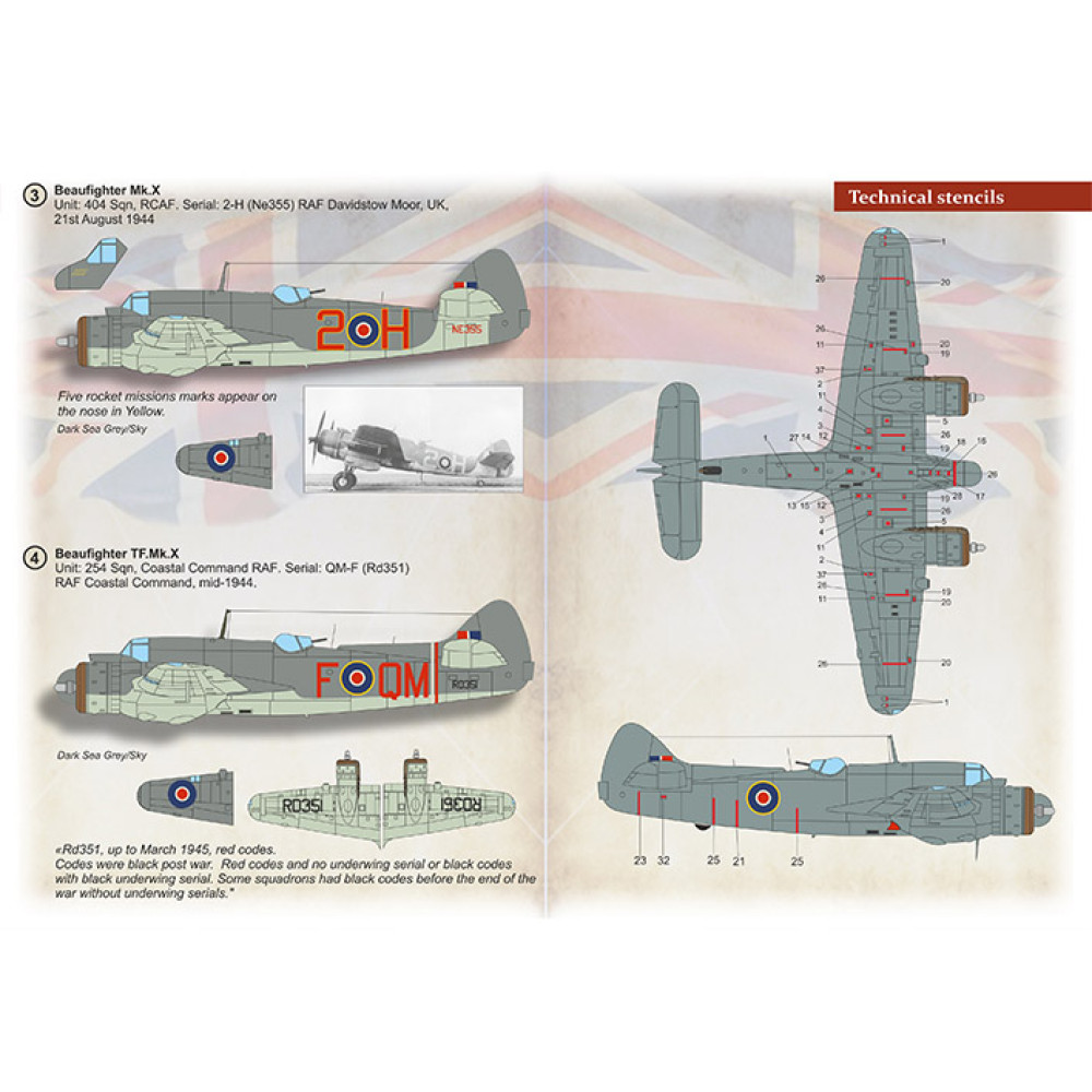 WWⅡ 英軍ブリストル ボーファイター Mk.X 1/72スケール　完成品模型 WWⅡ 英軍ブリストル ボーファイター Mk.X 1/72スケール 完成品